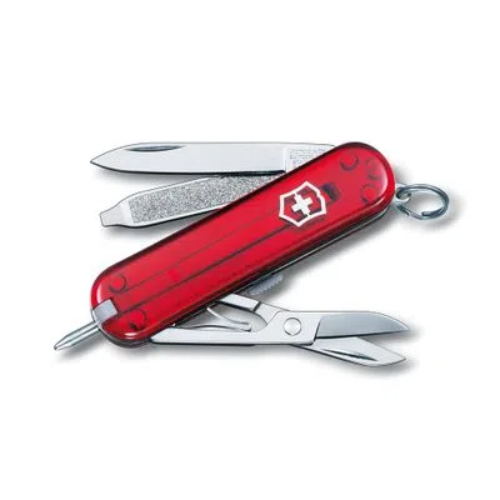 Victorinox Signature Red Tran. Bolígrafo