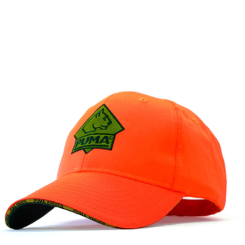 Jockey Puma Cap Neón Naranjo Alta Visibilidad y Resistencia