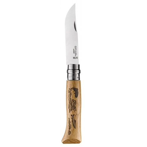 Cuchillo Opinel N°8 Animalia Pez 8.5 cm