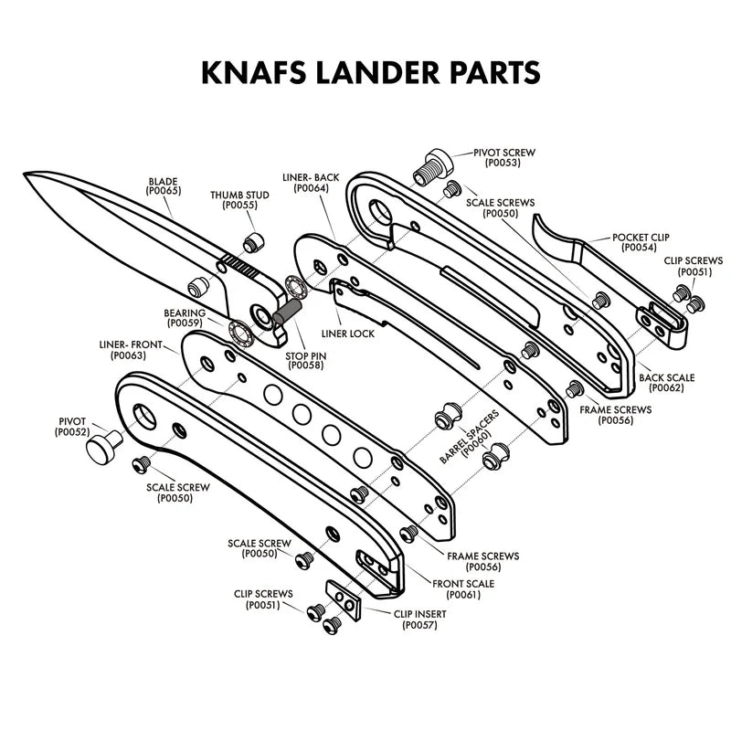 Lander 1 – Clip de bolsillo Satin
