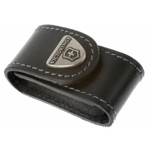 Funda Negra Cuero Victorinox special para Navajas de 58 mm