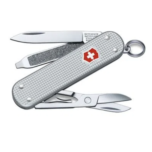 Victorinox Classic Alox Plata  5 Funciones - 58 mm