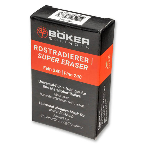 Borrador de Óxido Böker – Grano 240 (Made in Germany)