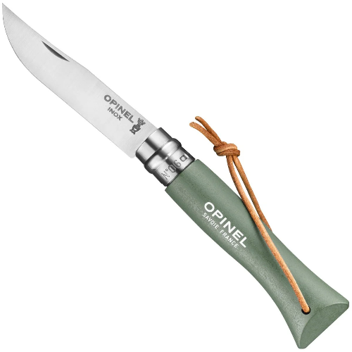 Navaja Opinel n° 6 Trekking Sage  Hoja 7 cm