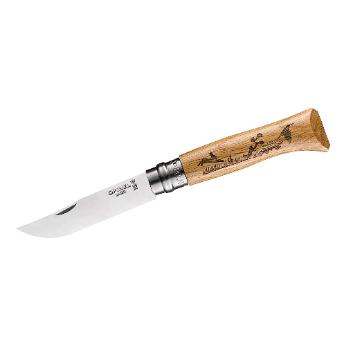 Cuchillo Opinel N° 8 Animalia Liebre