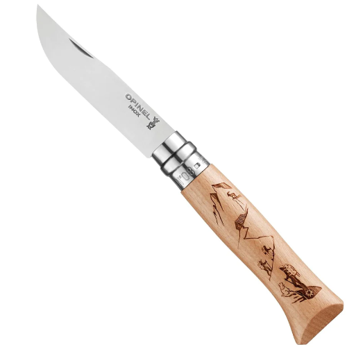 Cuchillo Opinel N° 8 Aventura Esqui