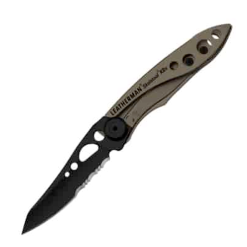 Leatherman Navaja Skeletoll KBX Coyote