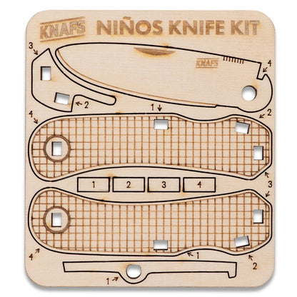 Kit Juguete KNAFS de Cuchillo madera