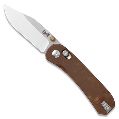 Navaja KNAFS Lander 3 Clip Point Brown