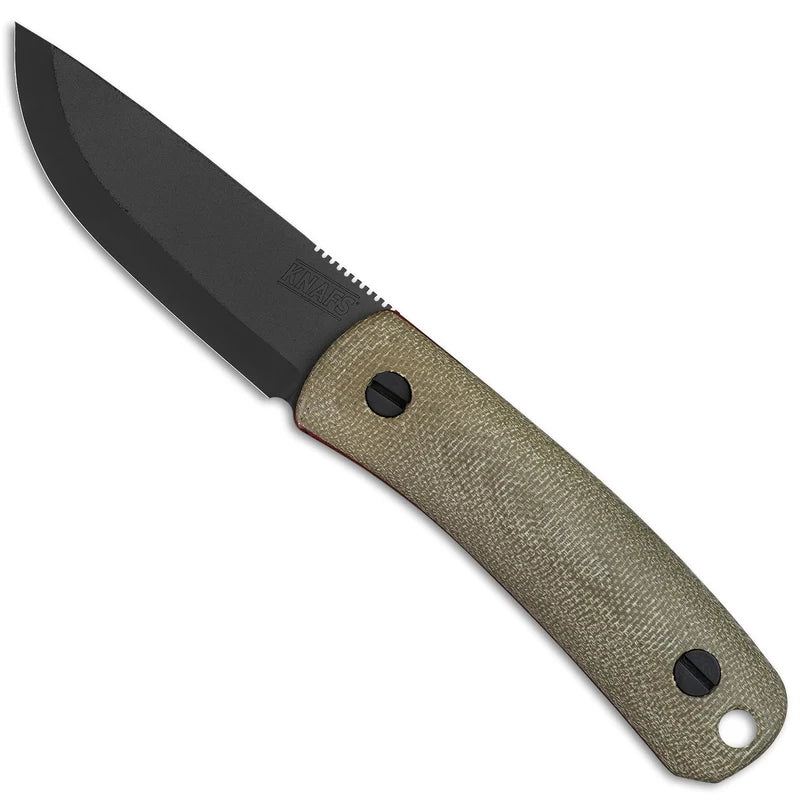Cuchillo KNAFS Lulu Fixed Black MagnaCut