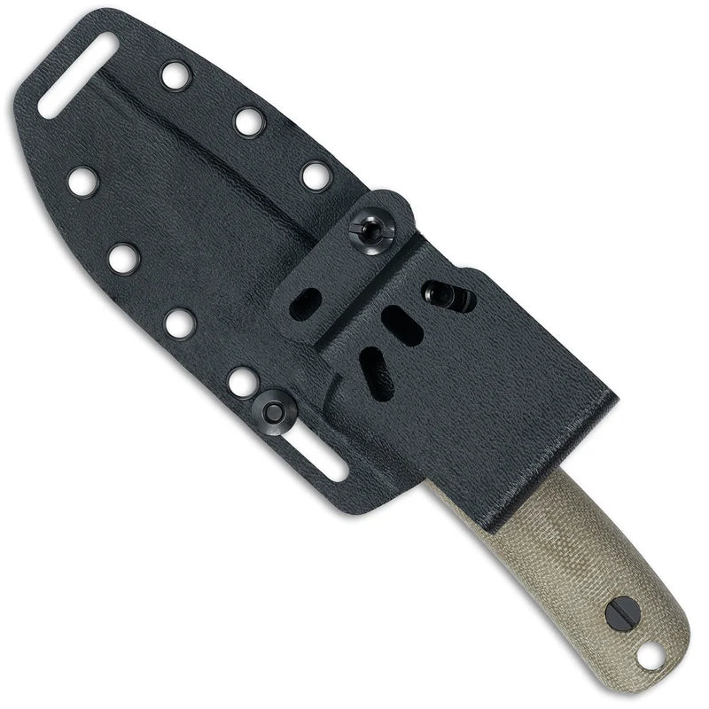 Cuchillo KNAFS Lulu Fixed Black MagnaCut