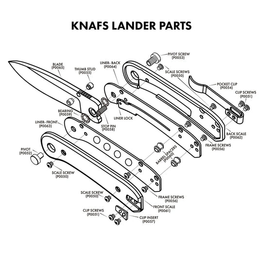 Lander 1 – Clip de bolsillo Satin