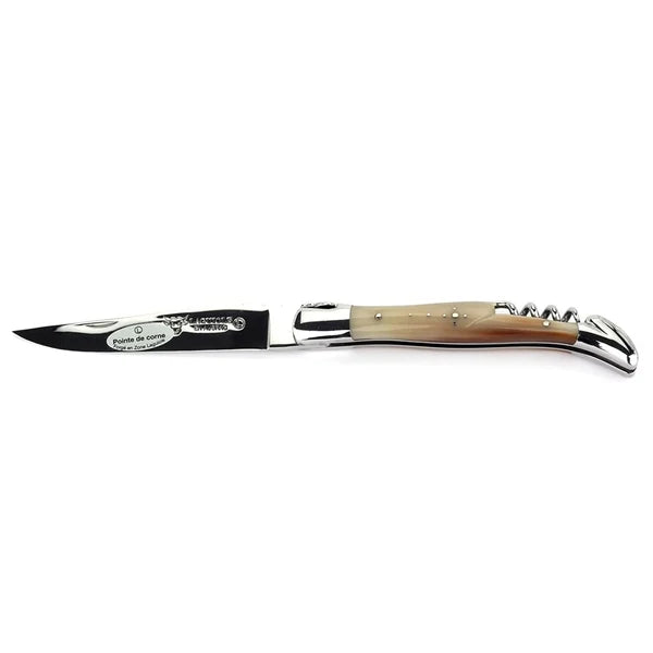 Navaja Laguiole en Aubrac 12 cm – Punta de Cuerno