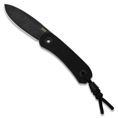 Lander 4 Fixed Blade – D2 – G10 Negro