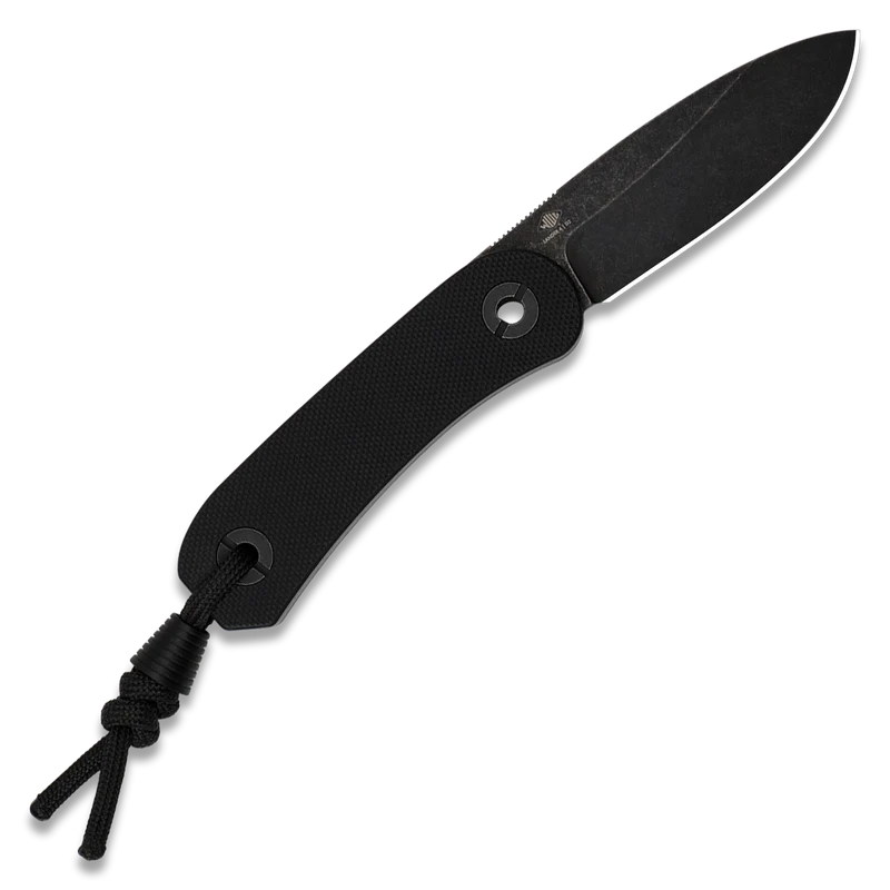 Lander 4 Fixed Blade – D2 – G10 Negro