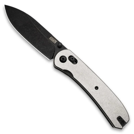 Lander 2 – Titanio Stonewashed S35VN Negro
