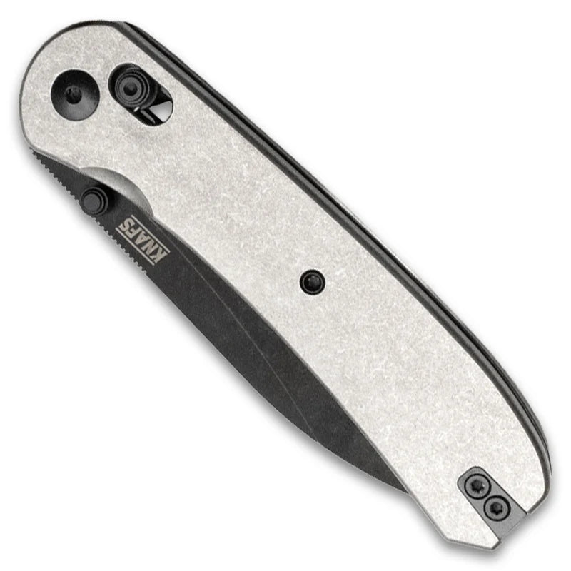 Lander 2 – Titanio Stonewashed S35VN Negro