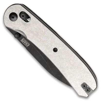 Lander 2 – Titanio Stonewashed S35VN Negro