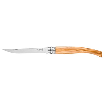 Cuchillo N°12 slim mango de olivo 12 cm